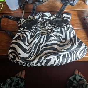 Zebra purse